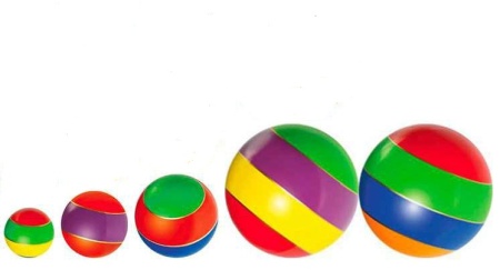 Купить Мячи резиновые (комплект из 5 мячей различного диаметра) в Рузаевке 