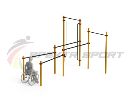 Купить Спортивный комплекс для инвалидов-колясочников WRK-D19_76mm в Рузаевке 