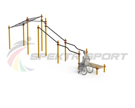 Купить Спортивный комплекс для инвалидов-колясочников WRK-D22_76mm в Рузаевке 