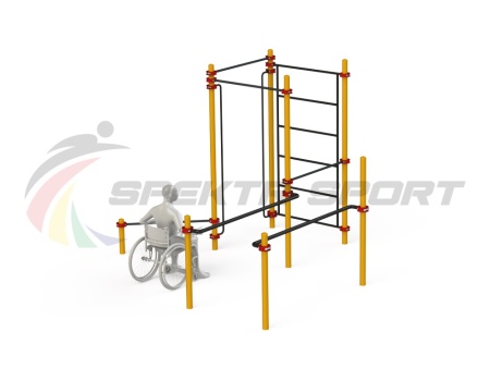 Купить Спортивный комплекс для инвалидов-колясочников WRK-D18_76mm в Рузаевке 