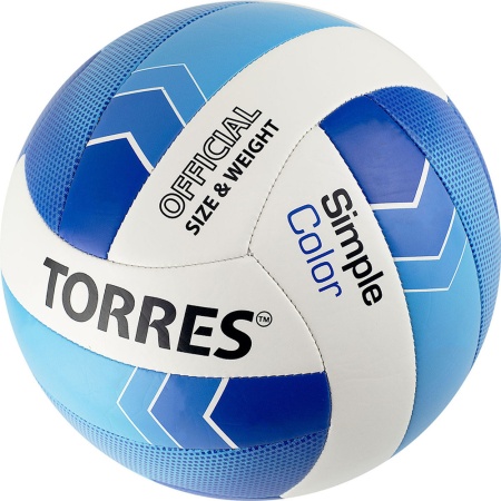 Купить Мяч волейбольный Torres Simple Color любительский р.5 в Рузаевке 